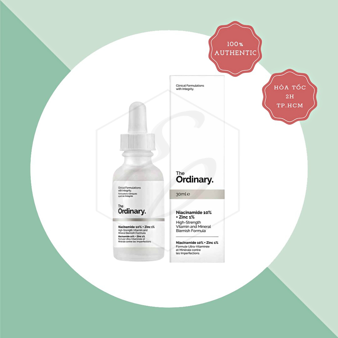 Tinh Chất The Ordinary Niacinamide 10 + Zinc 1% - 30ml